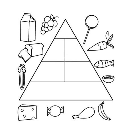 Here are some fun mummy, pyramid, sphinx themed coloring sheets for an old testament or ancient egypt study for kids. Pin on Food Pyramid Coloring Pages