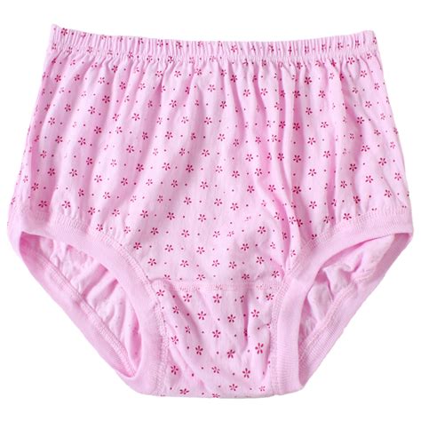[usd 18 07] senior and middle aged woman panties and female pure cotton lady full cotton large