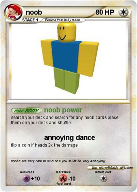 Pokémon Noob 475 475 Noob Power My Pokemon Card