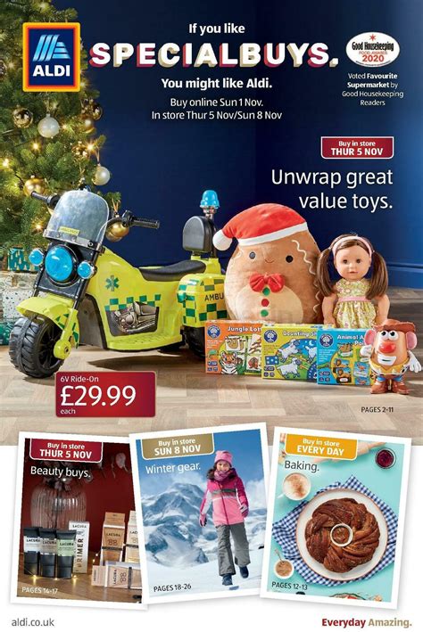 ALDI UK - Offers & Special Buys from 1 November