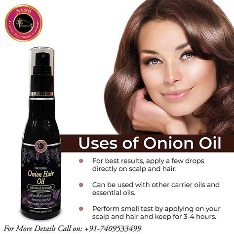 Avnii Organics Natural Onion Hair Oil 100ml Herbaldealcare