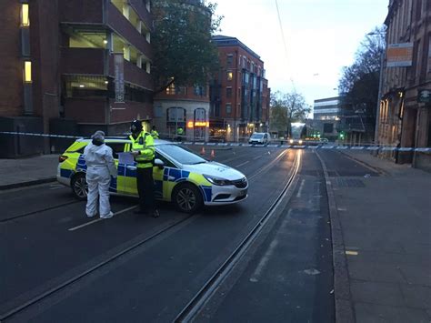 Images From The Nottingham City Centre Shooting Cordon