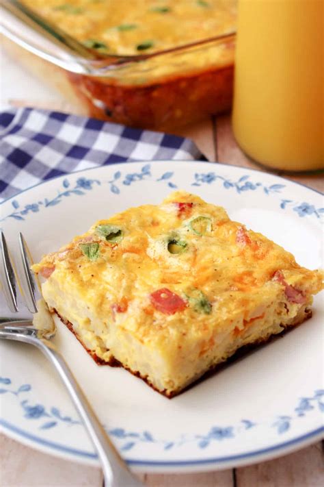 Farmers Casserole Easy Overnight Breakfast Casserole Recipe