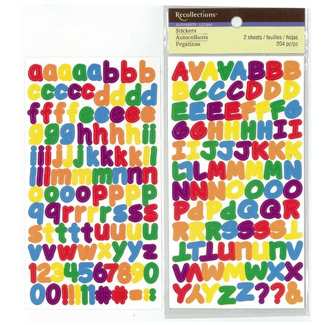 Buy The Handwriting Primary Alphabet Stickers By Recollections™ At Michaels