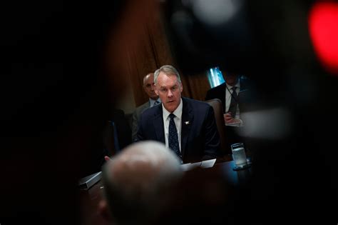 Opinion Ryan Zinke Into The Sunset The New York Times