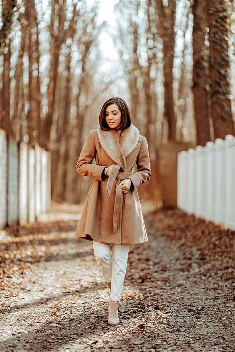 Although it isn't as cheap as some of the other items on primark's rails, it is a steal compared to a while missguided's grey faux fur trim parka retails for £75, which is over double primark's price. Fur collar camel coat - Larisa Costea