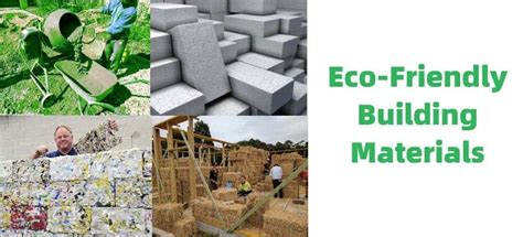 Top Eco Friendly Building Materials Sustainable Solutions For A
