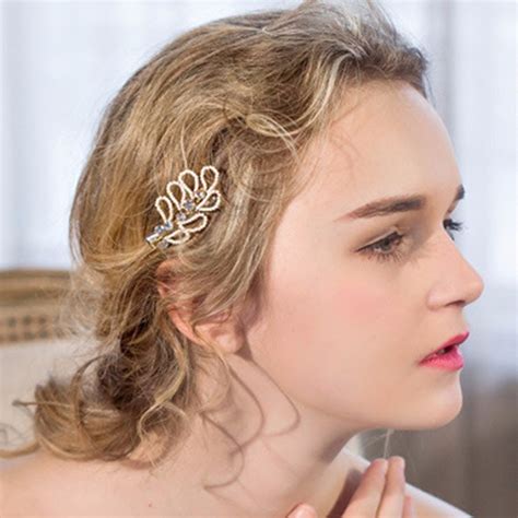 New Design Top Quality Simple Elegant Bridal Hair Jewelry For Wedding