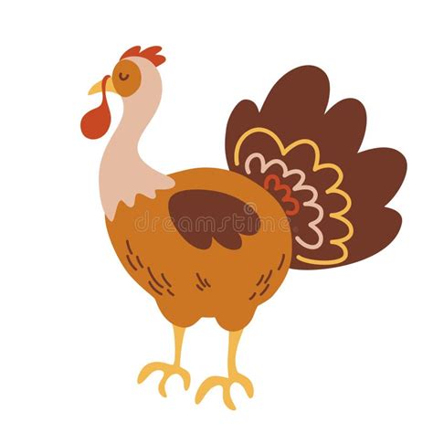 Turkey Poultry Cute Cartoon Turkey Bird Thanksgiving Day Animals