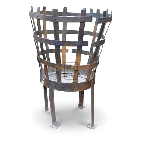 Braziers Prop Hire Large Iron Brazier With Tall Legs Keeley Hire