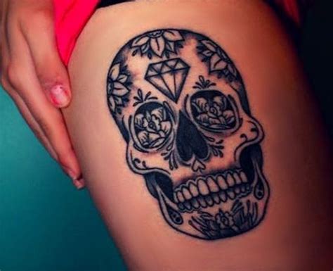 51 Ultimate Sugar Skull Tattoos Amazing Tattoo Ideas
