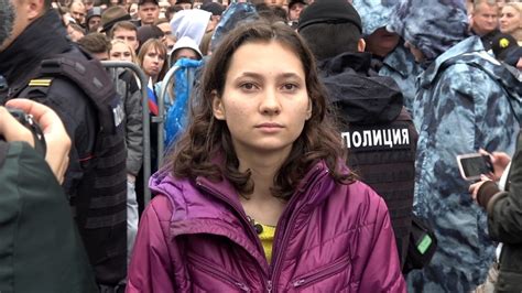 i was never afraid in the face of criminal charges russian teen protester stands defiant