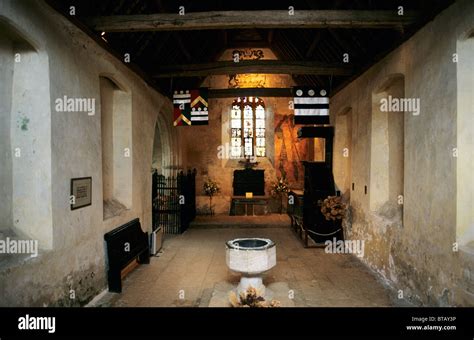 Farleigh Hungerford Castle Chapel Somerset Interior Interiors English