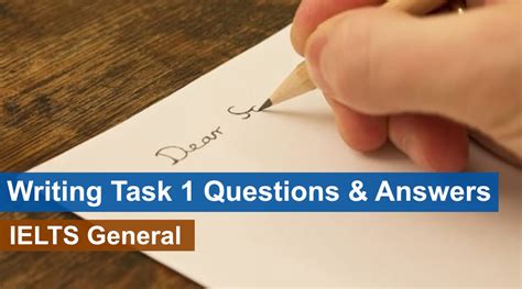 Ielts Writing Task 1 Questions With Answers Free