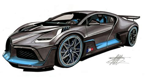 Bugatti Divo Drawing Easy Supercars Gallery