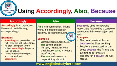 Using Because In A Sentence English Study Here