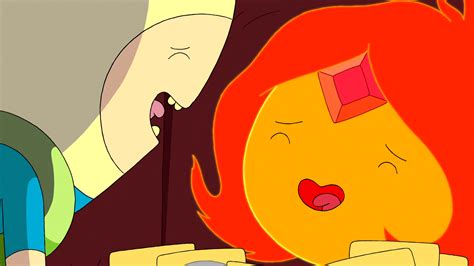 Image S5 E12 Finn And Flame Princess Laughingpng Adventure Time