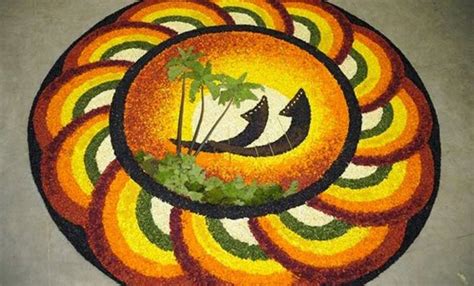 Best Pookalam Designs From Simple Designs To Award Winning Designs