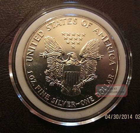 1987 American Silver Eagle Dollar Coin 1 Troy Ounce 999 Fine