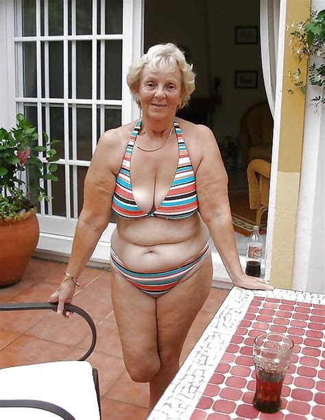 Sex Granny Bikini Image