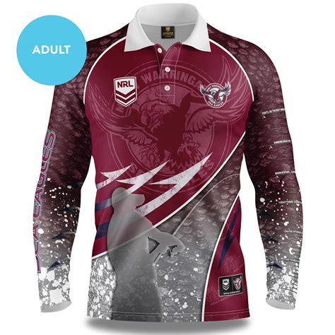 Get the best deals on manly sea eagles jersey. Buy 2020 Manly Sea Eagles NRL Fishing Shirt - Adult - Your ...