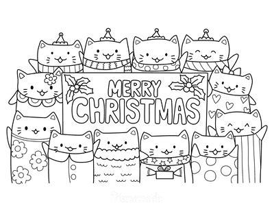 Print as many as you like! 100 Best Christmas Coloring Pages | Free Printable PDFs