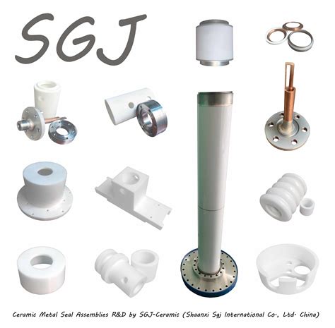 Sgj Passive Components Metalized Ceramic To Metal Bonding Parts
