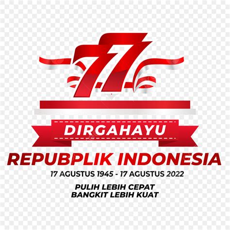 Kartu Ucapan Hut Ri Ke 77 Dirgahayu Republik Indonesia 2022 Hut Ri Ke 77 17 Agustus 2022 Logo