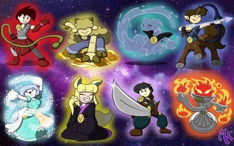 Draco Star Characters 2018 Set Five By Dracodragite On Deviantart