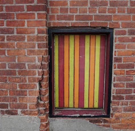 Vertical Striped Window Photograph By Sandra Church