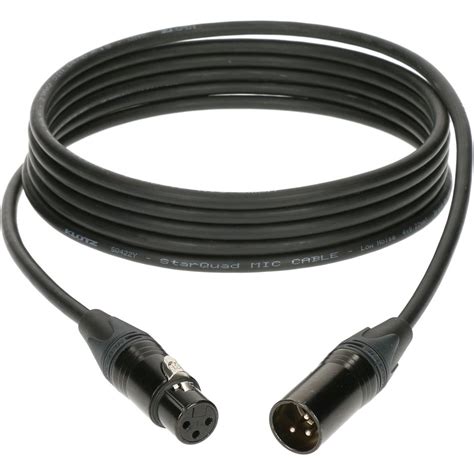 3 Pin Xlr Cable 2m Male To Female Microphone Extension Lead Adapter