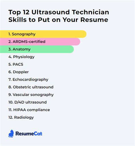 Top 12 Ultrasound Technician Skills To Put On Your Resume