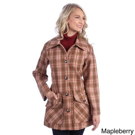 Shop Stormy Kromer Womens Ida Wool Blend Walking Coat Free
