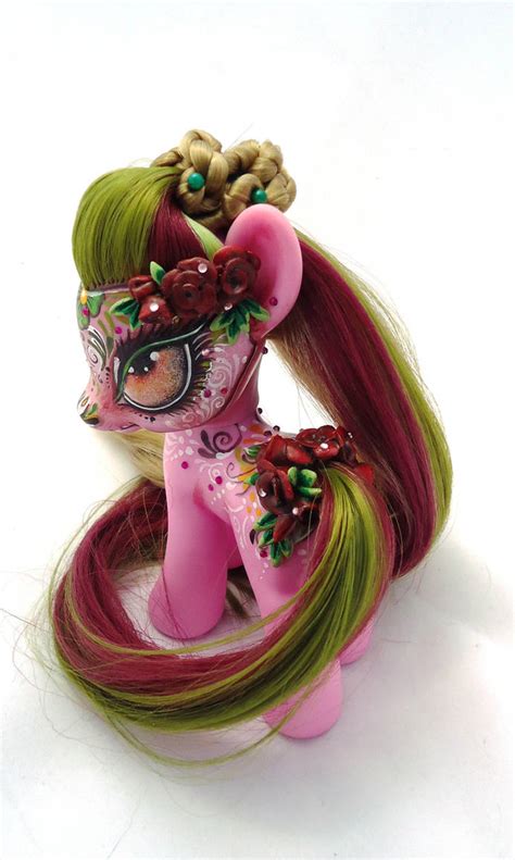 My Little Pony Custom Dia De Muertos Soledad By Ambarjulieta On Deviantart