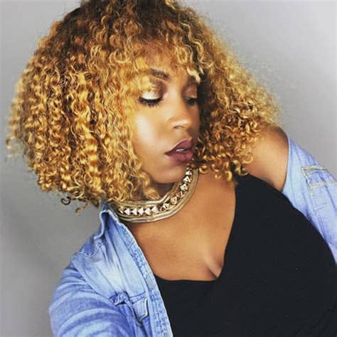 If you've washed your hair, make sure it's a premium hair lightener, this kit prepares your mane for intense manic panic hair dye colors. African American Blonde Hairstyles | African American ...