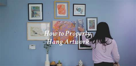 How To Properly Hang Artwork Canvas A Blog By Saatchi Art