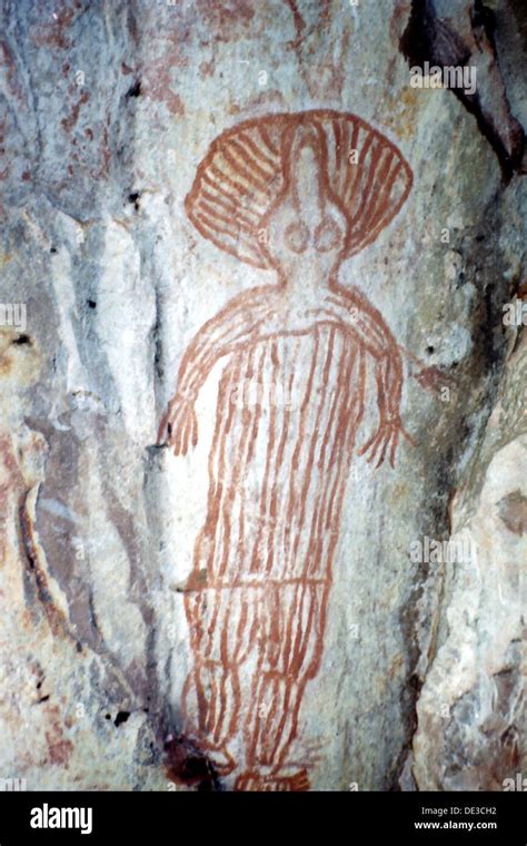 Aboriginal Cave Painting Wandjina Hi Res Stock Photography And Images