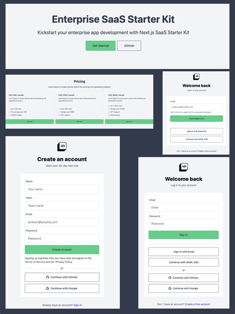 Best Open Source React SaaS Templates And Next Js SaaS Starters For Startups