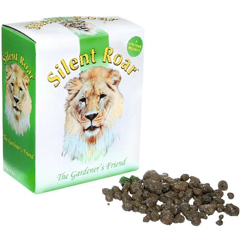 Silent Roar Cat Deterrent Repellent Lion Manure Pellets Garden