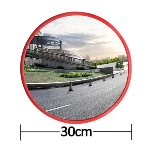 30cm Wide Angle Security Curved Convex Road Blind Spot Mirror Traffic Driveway 2002 Picclick