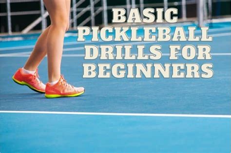 Basic Pickleball Drills To Practice For Beginners