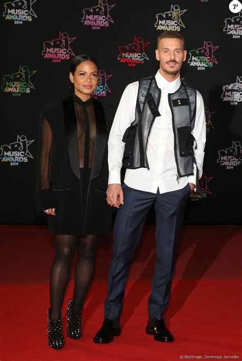 Pokora, tenus en 2003, juste après son aventure. Christina Milian enceinte et son compagnon Matt Pokora (M ...