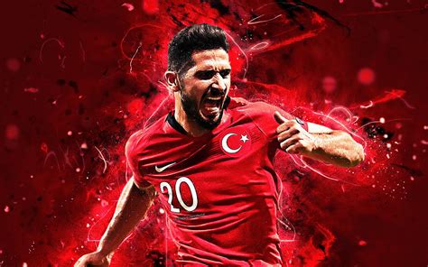 Emre Akbaba Midfielder Turkey National Team Goal Joy Akbaba Soccer