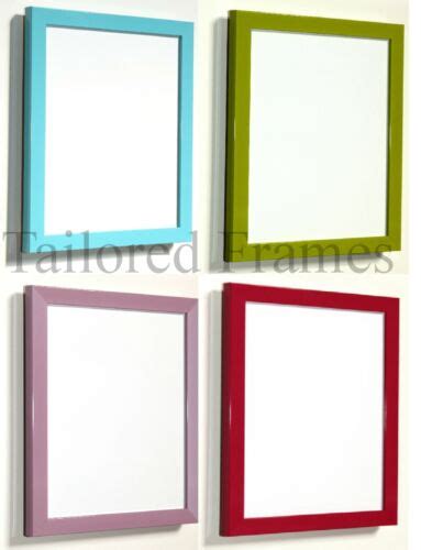 Tailored Frames Pink Green Lilac Blue Picture And Photo Frames Packs