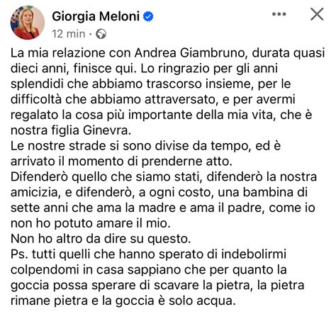 Andrea Giambruno Ex Compagno Di Giorgia Meloni Chi è Cosa Fa E