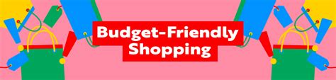 budget friendly shopping