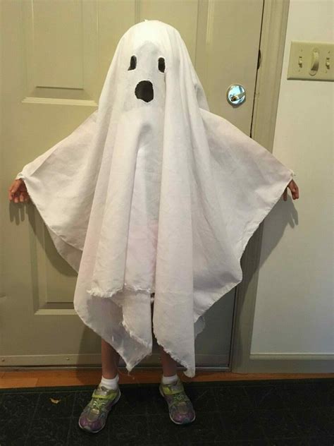 How To Make A Ghost Costume Its Harder Than Youd Think Super Mom