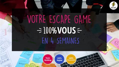 Martine Pick Lakshmanan sur LinkedIn : ESCAPE GAME 100%VOUS HAPPY HOUR