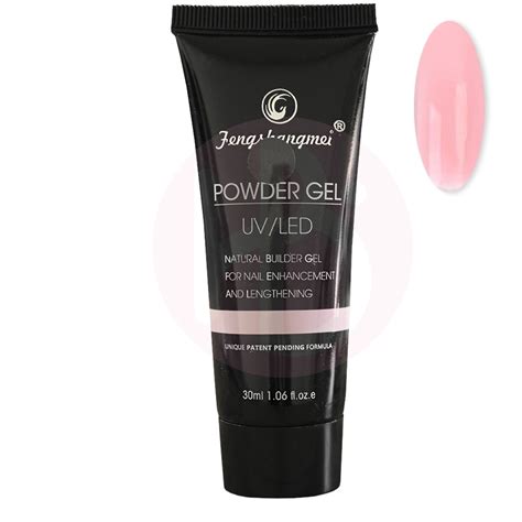 Polygel Powder Gel Fengshangmei 30g Pink Helpbeleza Whats 41 3598