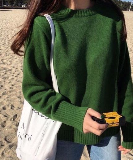 Green Aesthetic Korean Fashion Amino